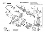 Bosch 3 603 D11 071 PWS 600 Angle Grinder PWS600 Spare Parts